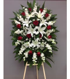 Endless Love Spray. An arrangement by Sanger Flowers.