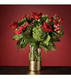 FTD® Home for the Holidays Bouquet. An arrangement by Flamingo Floral and Gifts.