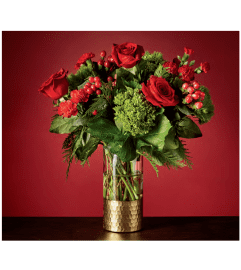 Our Home for the Holidays Bouquet. An arrangement by Floral Insight.