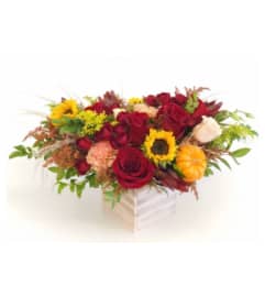 Autumn Woods. An arrangement by Blue Ridge Flowers. Autumn Woods. An arrangement by Blue Ridge Flowers.