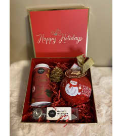 Tea Treat Gift Box (PRE-ORDER ONLY). An arrangement by Petals.