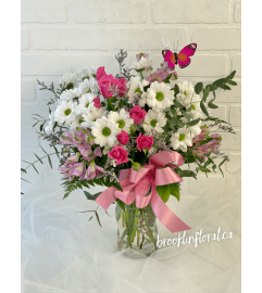 Flowers on Fleek. An arrangement by Brooklin Floral and Garden Shoppe Inc..
