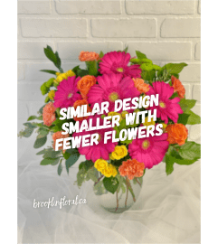 Radiantly, In My Thoughts. An arrangement by Brooklin Floral and Garden Shoppe Inc..