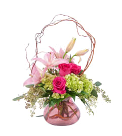 Charming Blush. An arrangement by Deer Valley Florist and Flower Delivery.