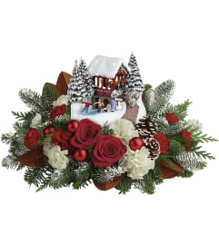 Kinkade House. An arrangement by Bee Flowers.