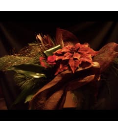 Red Passion Centerpiece. An arrangement by Silver Rose Emotions.