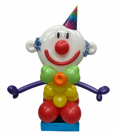 Clown Balloon Buddy. An arrangement by Balloon Bouquets Plus. Clown Balloon Buddy. An arrangement by Balloon Bouquets Plus.