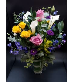 WILD and FREE BOUQUET. An arrangement by Hours of Flowers.