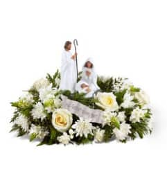Nativity. An arrangement by Bee Flowers.