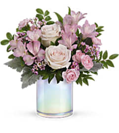 Pretty As a Pearl Bouquet. An arrangement by Flowers of Jacksonville.