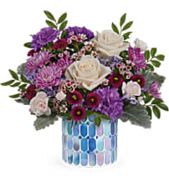 Blue Beauty Bouquet. An arrangement by Flowers of Jacksonville.