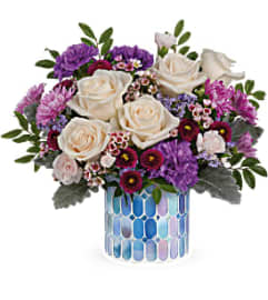 Blue Beauty Bouquet. An arrangement by Flowers of Jacksonville.