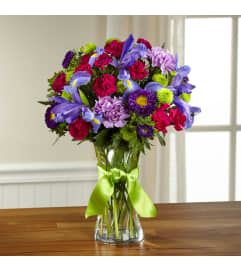 ~ c o l o r f u l ~. An arrangement by Dupree's Root 88 Garden Center and Florist.
