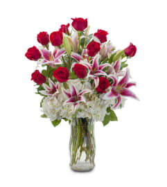 A Love Like Fire. An arrangement by Flower Lane.
