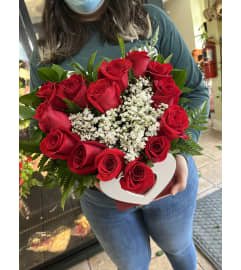 Love of my heart. An arrangement by Floreria Mexico.
