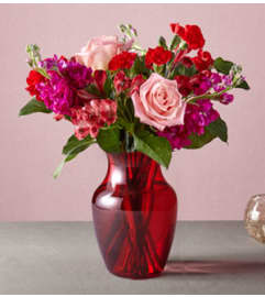FTD Cupids Crush. An arrangement by Pierson's Flower Shop and Greenhouses.