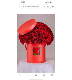BE MINE LOVE. An arrangement by Butterflies Flower Shop.