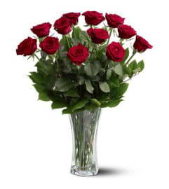 Classic Roses. An arrangement by Fletcher Heights Florist.