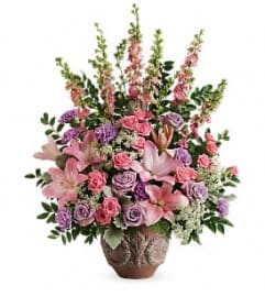 Clouds Of Heaven Bouquet by Jennifer's. An arrangement by Jennifer's Flowers and Gifts.