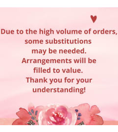Valentine's Day 2025. An arrangement by Northwest Florist.