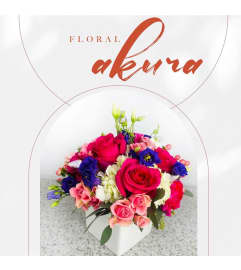 Floral Akura. An arrangement by Cala's Boutique Floral.