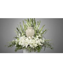 Meadows of Peace Cremation. An arrangement by Seasons Change Designs.
