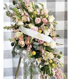 A Tribute to Mom. An arrangement by Seasons Change Designs.