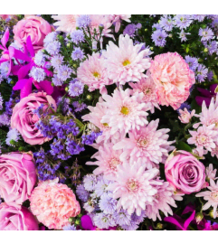 JUST BECAUSE ARRANGEMENT. An arrangement by Flowers by Priscilla.