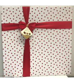 Box of Chocolates, Lg.. An arrangement by GardeLina Flowers.