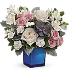Enchanting Blue Bouquet. An arrangement by Flowers of Jacksonville.