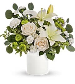 The Savannah Jar Bouquet. An arrangement by Flowers of Jacksonville.