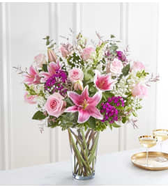 Mom's Celebration. An arrangement by L and J Blooms.