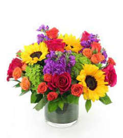 Radiant Sunny Day. An arrangement by Salinas Floral and Gifts.