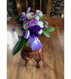 Paris Lavender. An arrangement by Silver Rose Emotions.