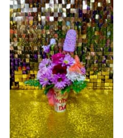 HMD Cup. An arrangement by Manny's Flower Design.
