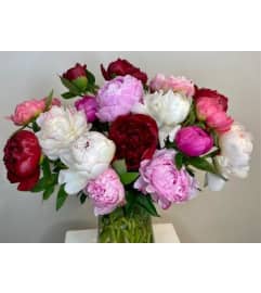 Passionate about Peonies. An arrangement by Flowerville.