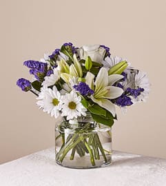 Beyond Blue FTD. An arrangement by Floral Fantasy.