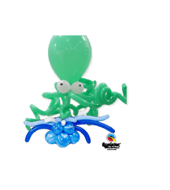 Octopus' Garden Balloon Design. An arrangement by Balloon Bouquets Plus.