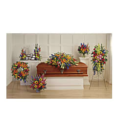 TELEFLORA'S COLORFUL REFLECTIONS COLLECTION-C. An arrangement by Triple A Florist.