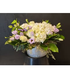 Purple and White Elegance. An arrangement by Fleur du Jour.