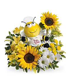 Elegant Bee Well Bouquet. An arrangement by Elegant Florist.