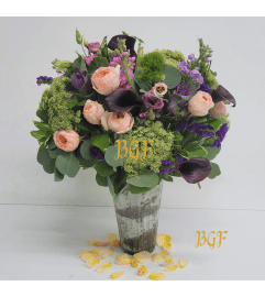 Wildflower Wishes. An arrangement by Brickell Exclusive Blooms.
