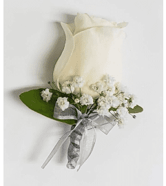 Rose Boutonniere Classic. An arrangement by Tallevast Florist.