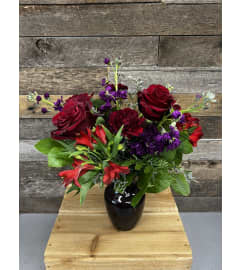 Romantic Moments. An arrangement by The Farm and Floral Market.