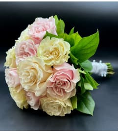 STUNNING BRIDAL BOUQUET. An arrangement by Hours of Flowers.