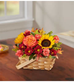 Crazy Fall Nights Basket. An arrangement by L and J Blooms.