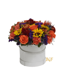 Exotic Fall. An arrangement by Aventura Glamour Flowers.
