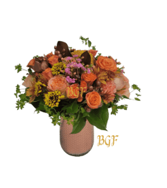 Lovely Fall. An arrangement by Aventura Glamour Flowers.