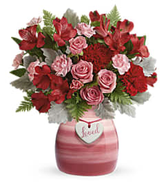 Elegant Playfully Pink Bouquet. An arrangement by Elegant Florist.