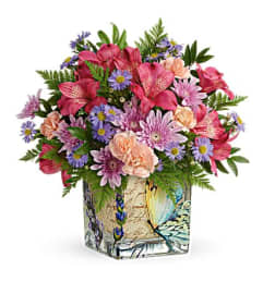 SOPHISTICATED WHIMSY BOUQUET. An arrangement by Elegant Florist.